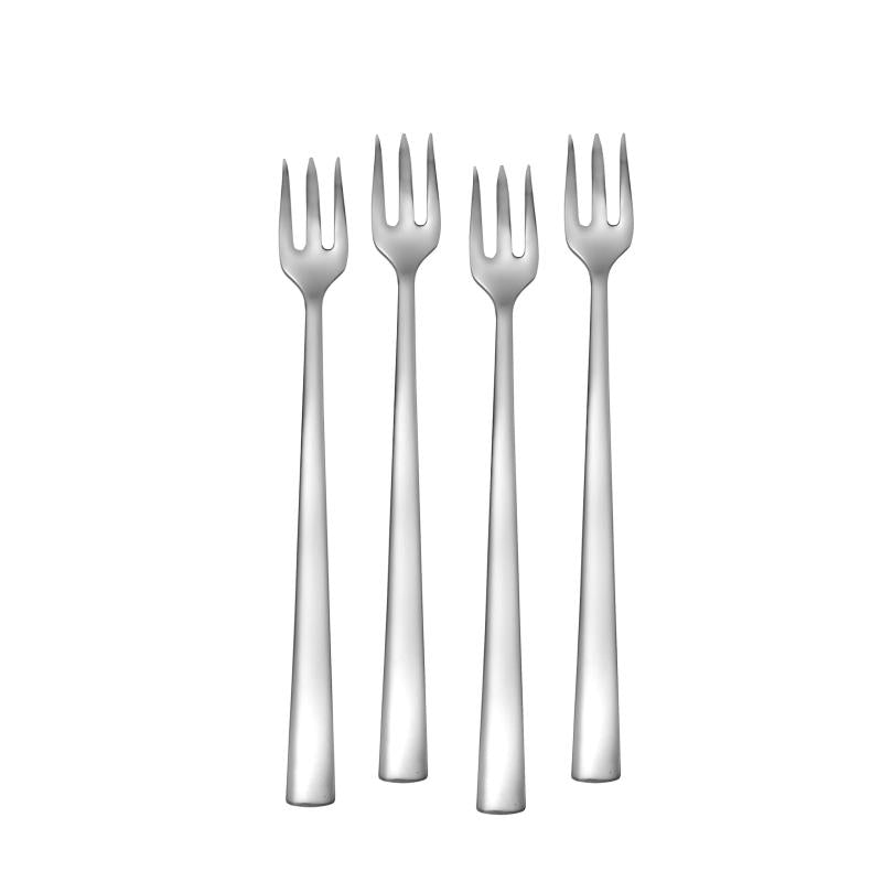 Modern America - Oyster (Seafood) Fork Set Of 4